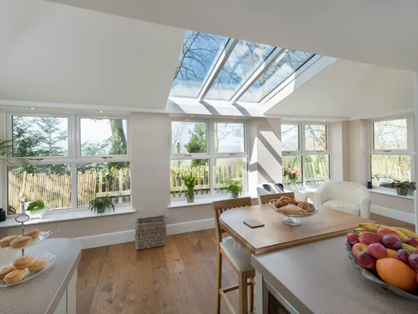 Tiled Roof Orangery Extension Internal Detail