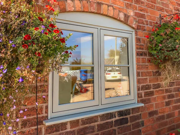 UPVC flush windows